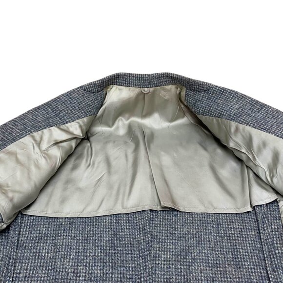 Vintage Givenchy Gentlemen Harris Tweed Union Made Blazer‎ Mens Size 44 - Picture 10 of 12